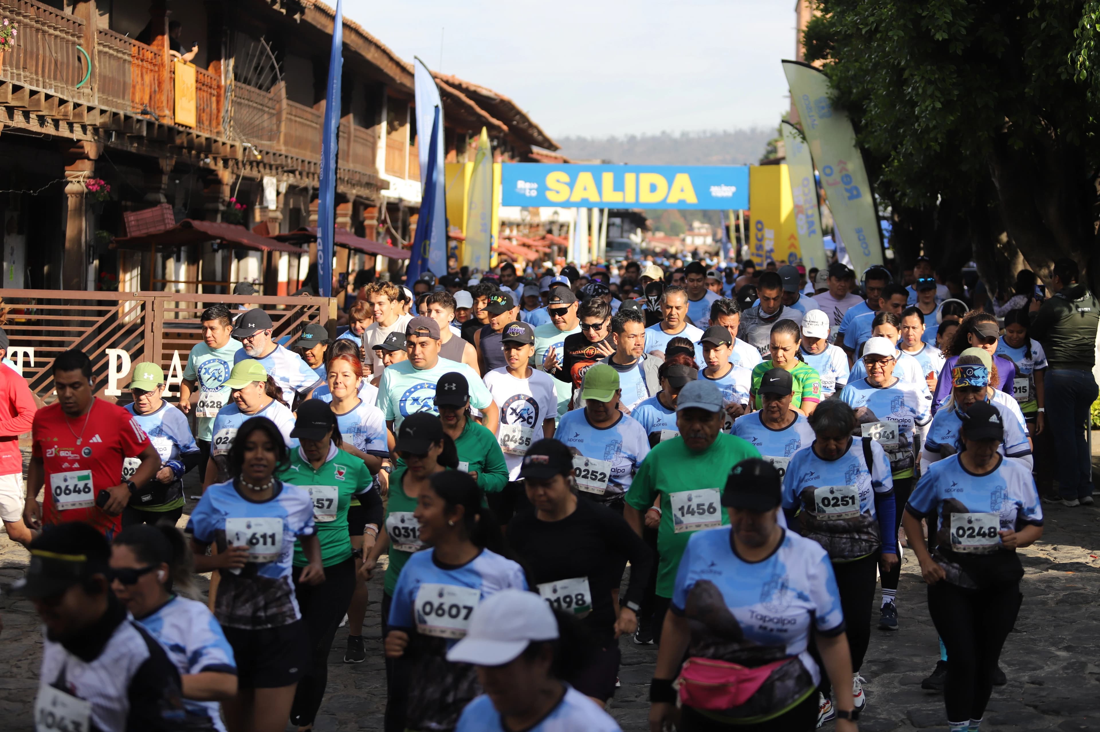 Participan más de mil 500 personas en el Serial Jalisco Corre en Tapalpa