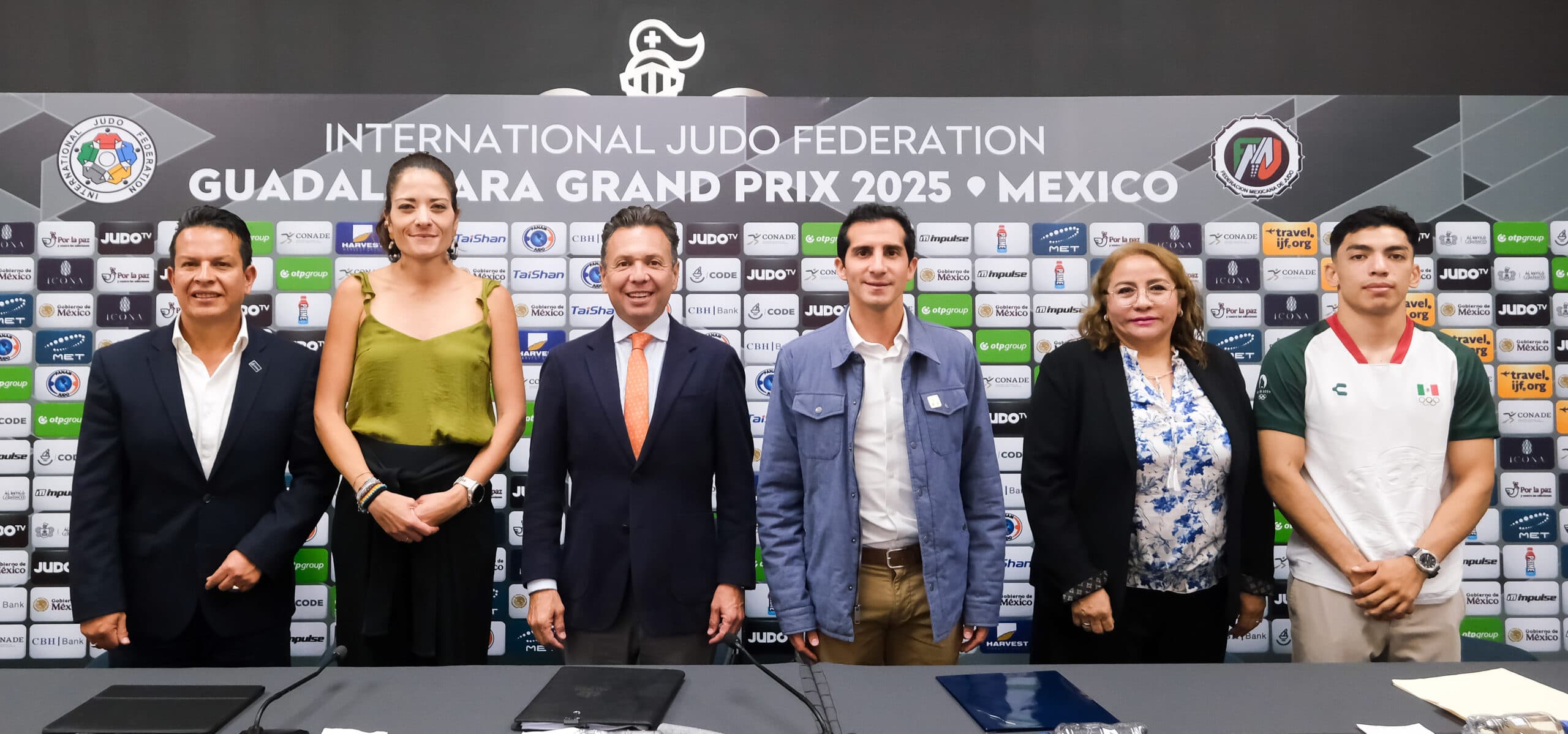 Presentan Grand Prix de Judo Guadalajara 2025 y signan colaboración interinstitucional el Gobierno de Jalisco y CONADE