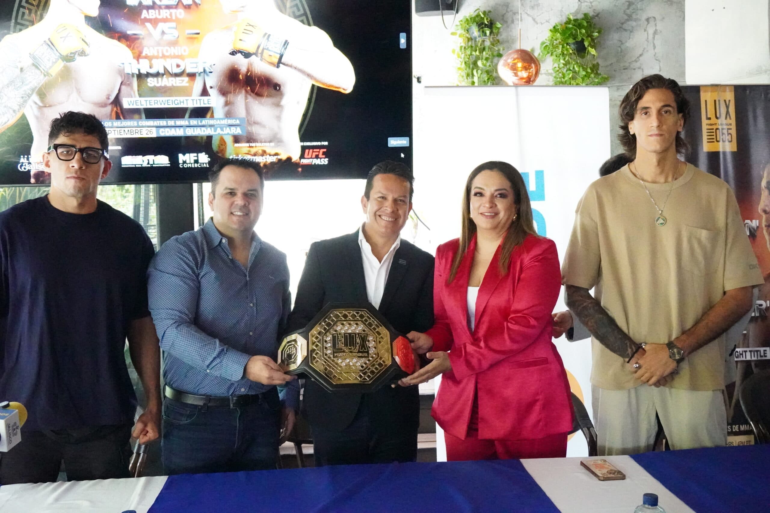 Llega LUX Fight League por primera vez al CDAM de Guadalajara